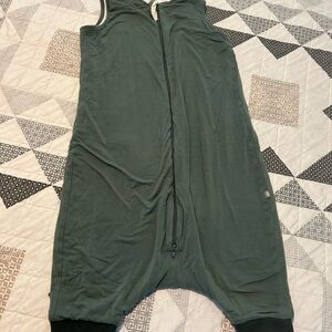 Green Sleeveless Jumpsuit